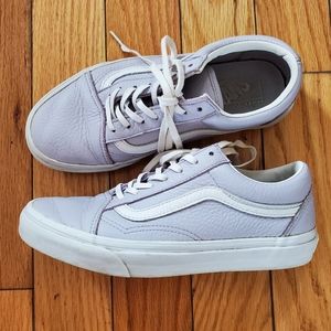 Vans X Madewell Old Skool Lilac Leather Sneakers